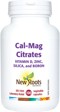 Cal-Mag Citrates Vitamin D, Zinc, Silica, and Boron
