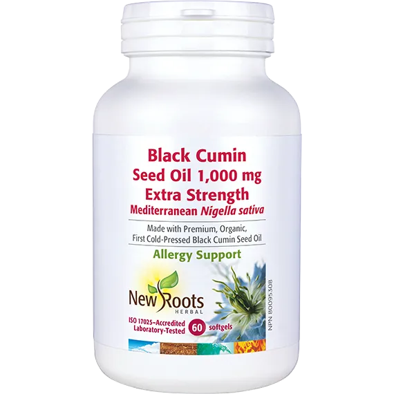 Black Cumin Seed Oil 1,000 mg Extra Strength